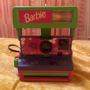 Polaroid 600 Barbie Instant Camera